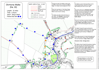 Walk 10 - click to download pdf version Walk 10 - click to download pdf version
